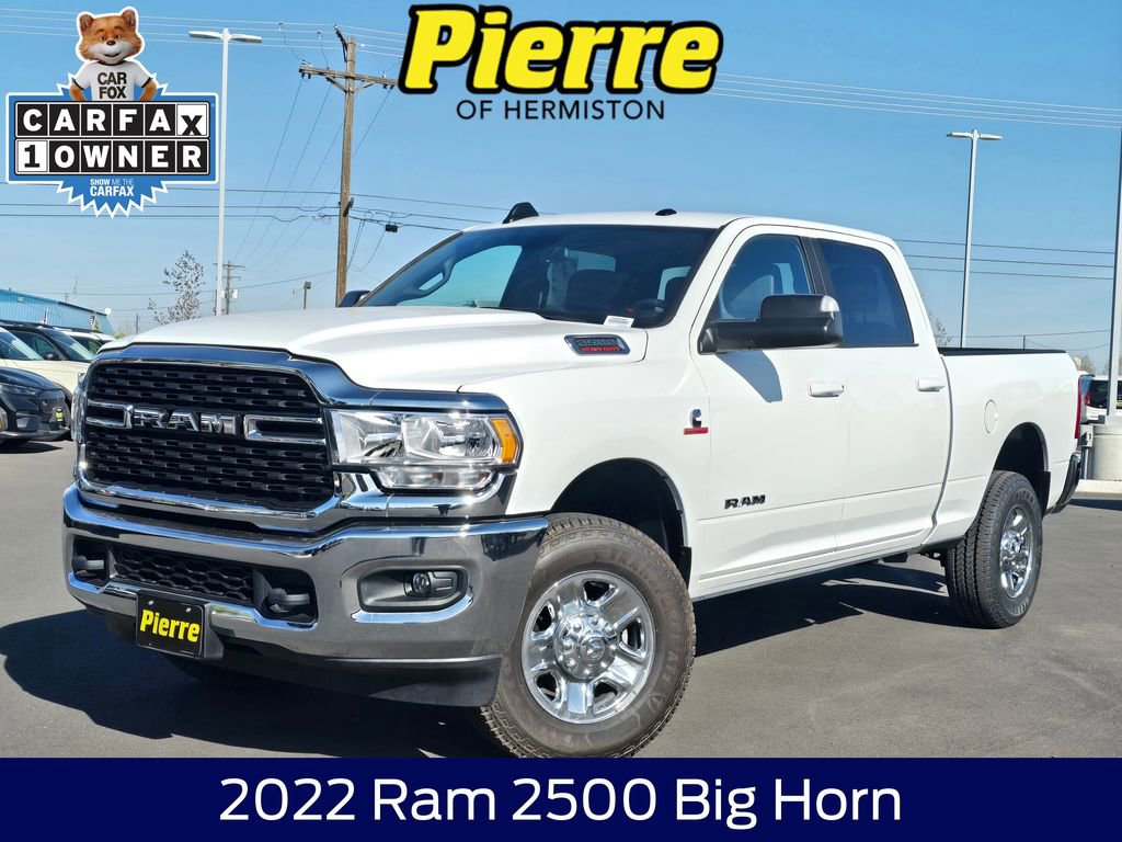 Used 2022 RAM 2500 Big Horn w/ Cold Weather Group