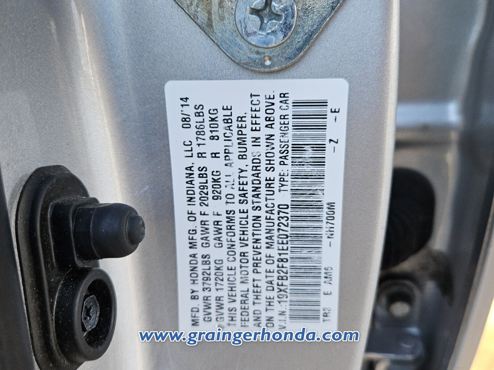 Used 2014 Honda Civic EX image 14