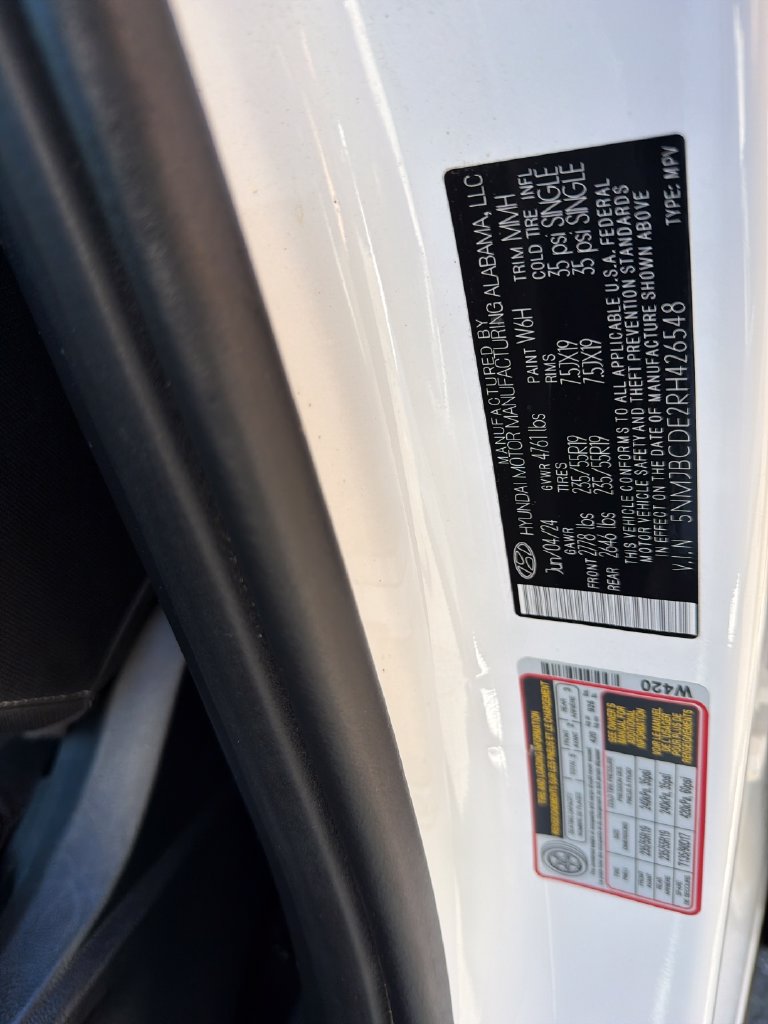 Certified 2024 Hyundai Tucson SEL AWD/4WD image 28