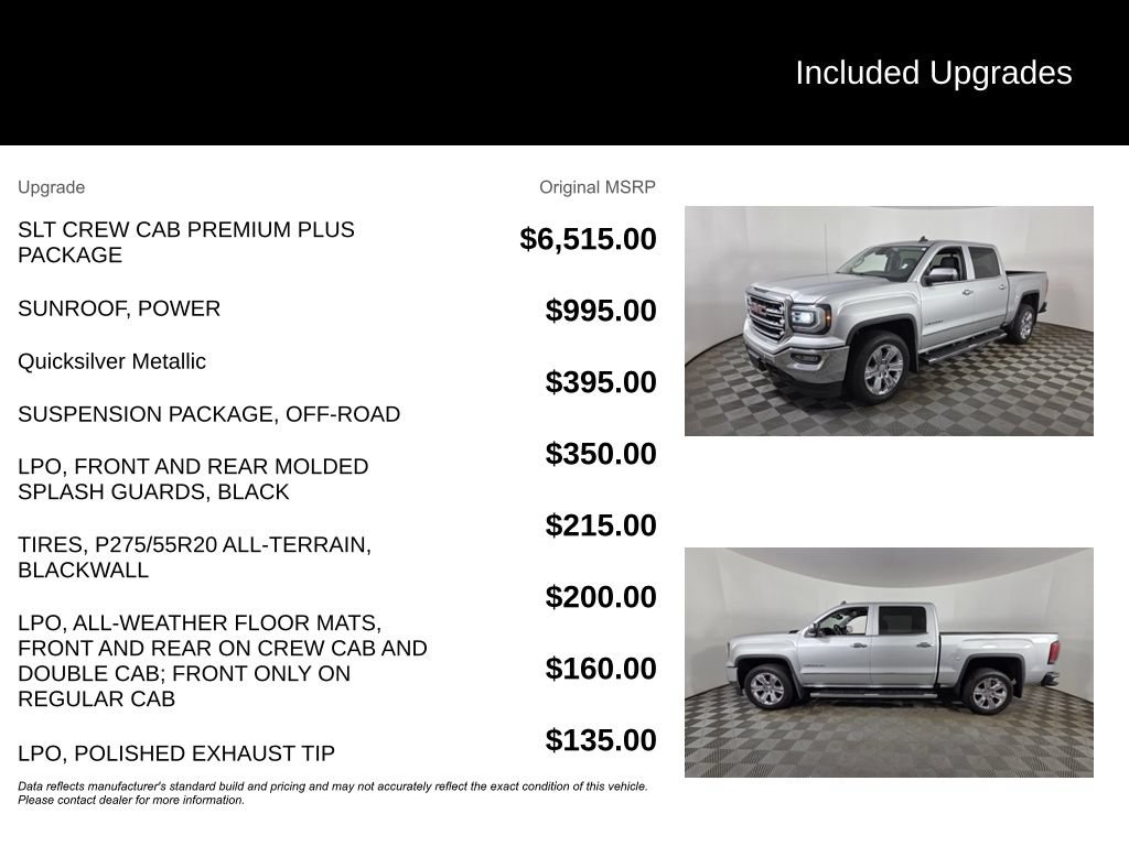 Used 2017 GMC Sierra 1500 SLT AWD/4WD image 6