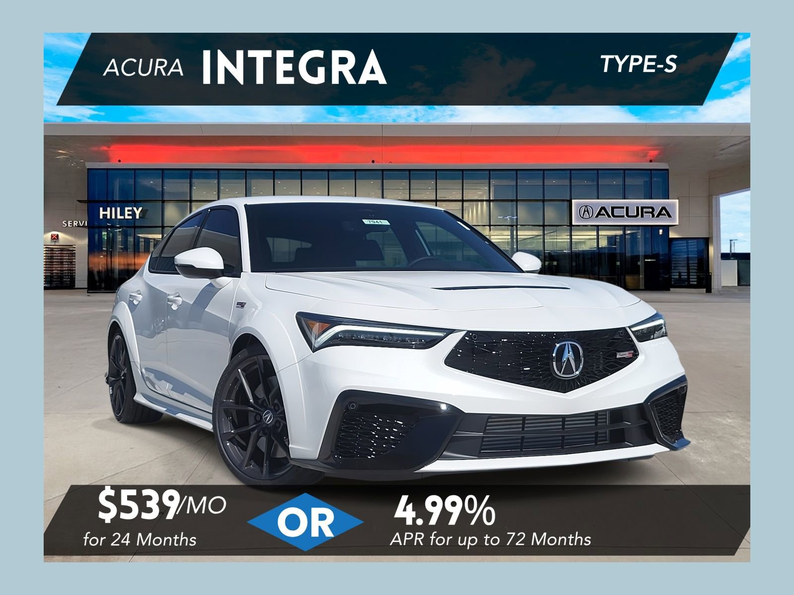New 2026 Acura Integra Type S FWD image 1