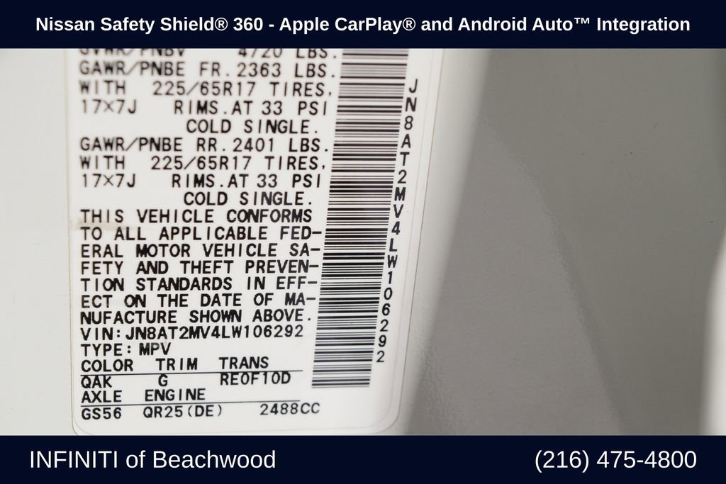 Used 2020 Nissan Rogue S w/ Special Edition Package image 39