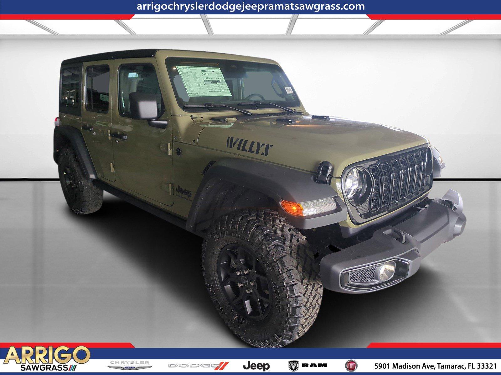 New 2026 Jeep Wrangler Willys
