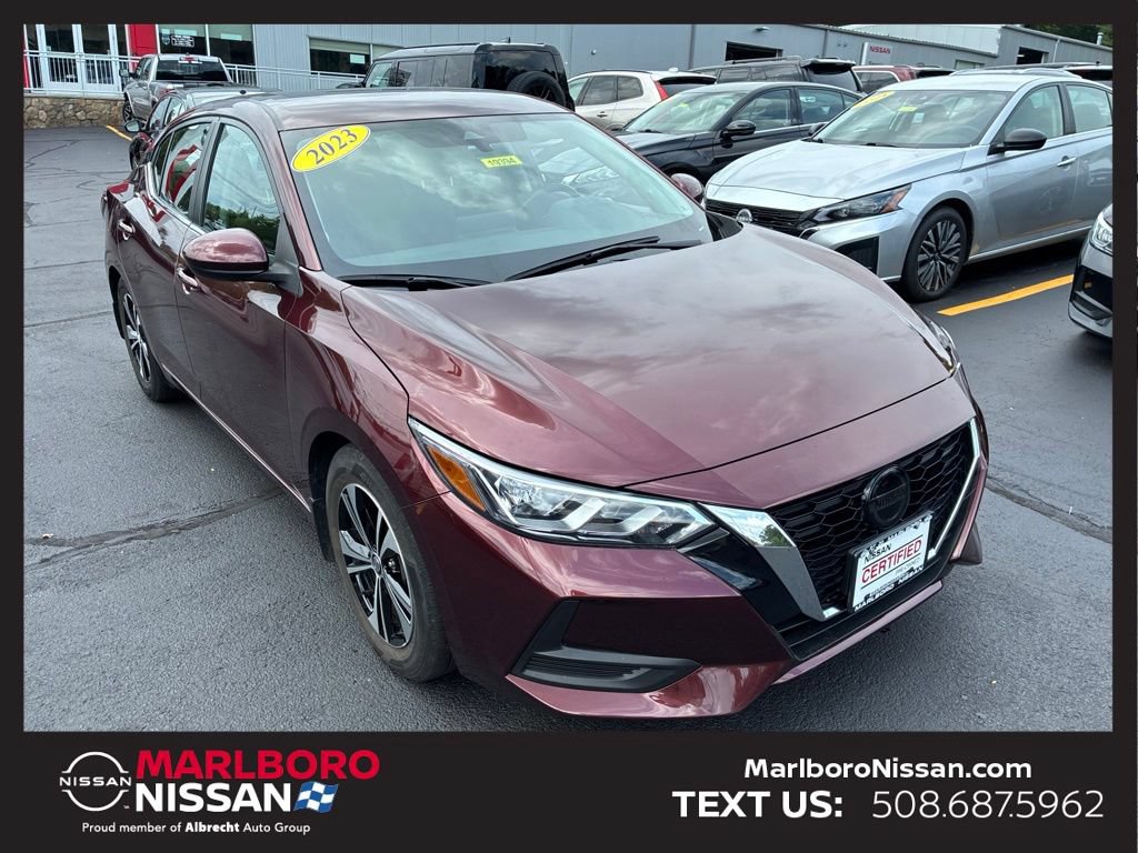 Certified 2023 Nissan Sentra SV w/ All-Weather Package FWD image 1