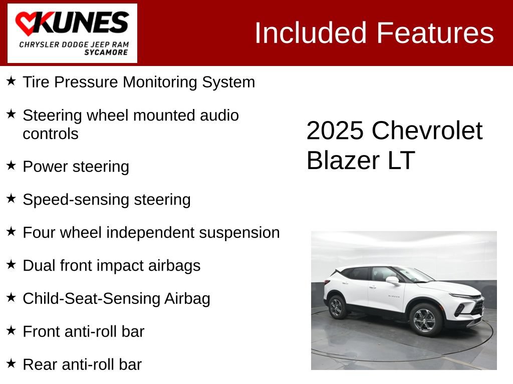 Used 2025 Chevrolet Blazer LT AWD/4WD image 4