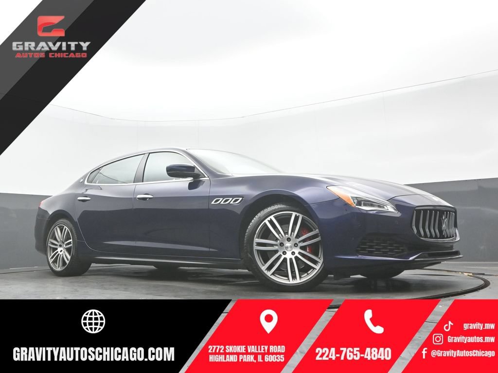 Used 2018 Maserati Quattroporte S Q4 AWD/4WD video 1