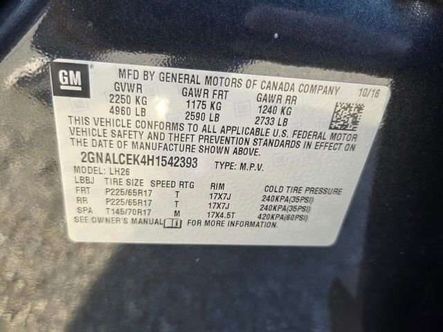 Used 2017 Chevrolet Equinox LT w/ Convenience Package image 18