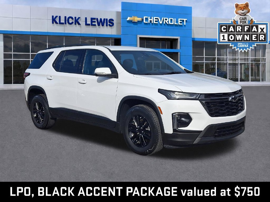 Used 2022 Chevrolet Traverse LT w/ LPO, Black Accent Package AWD/4WD 360° Tour