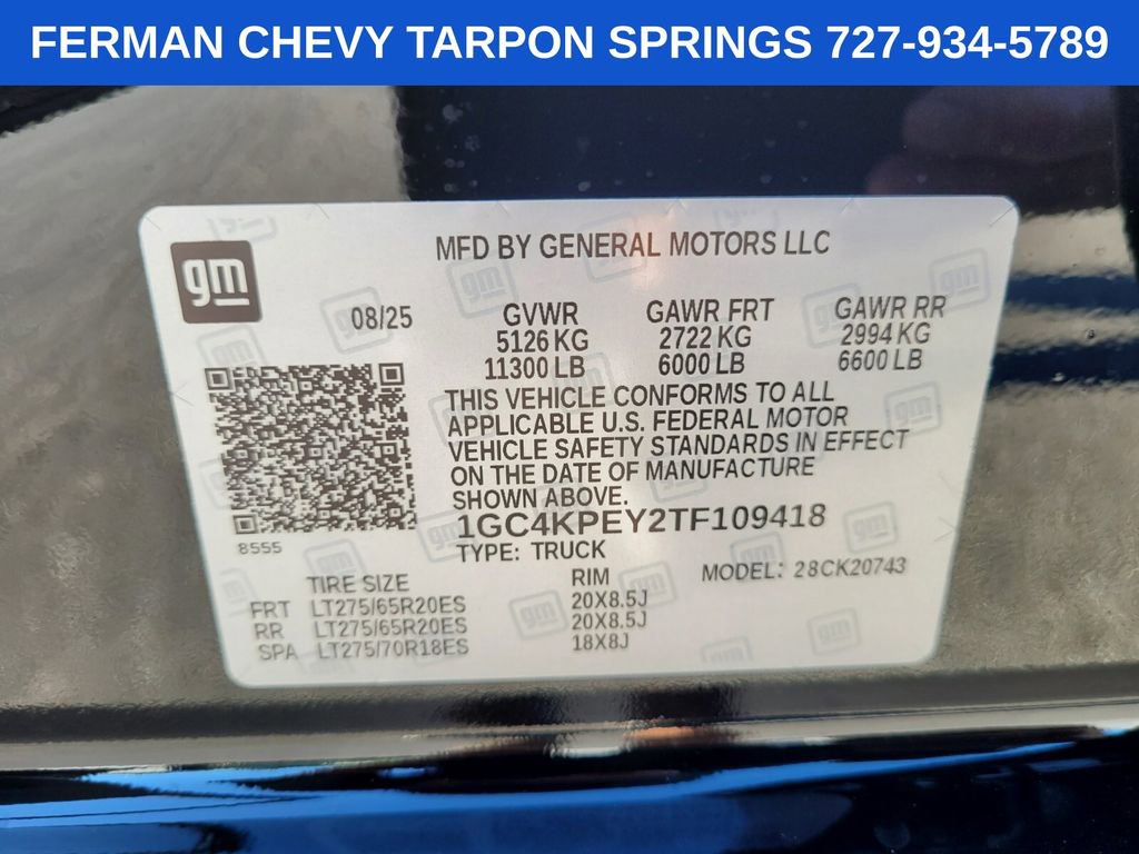 New 2026 Chevrolet Silverado 2500 LTZ w/ Trail Boss Package image 21