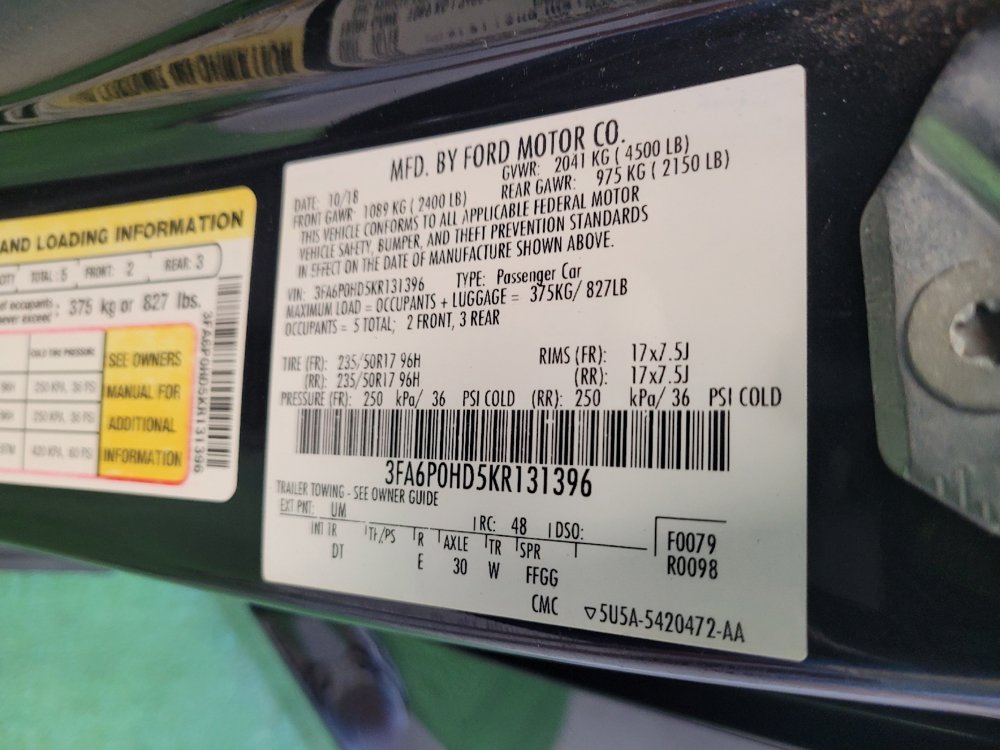 Used 2019 Ford Fusion SE FWD image 33