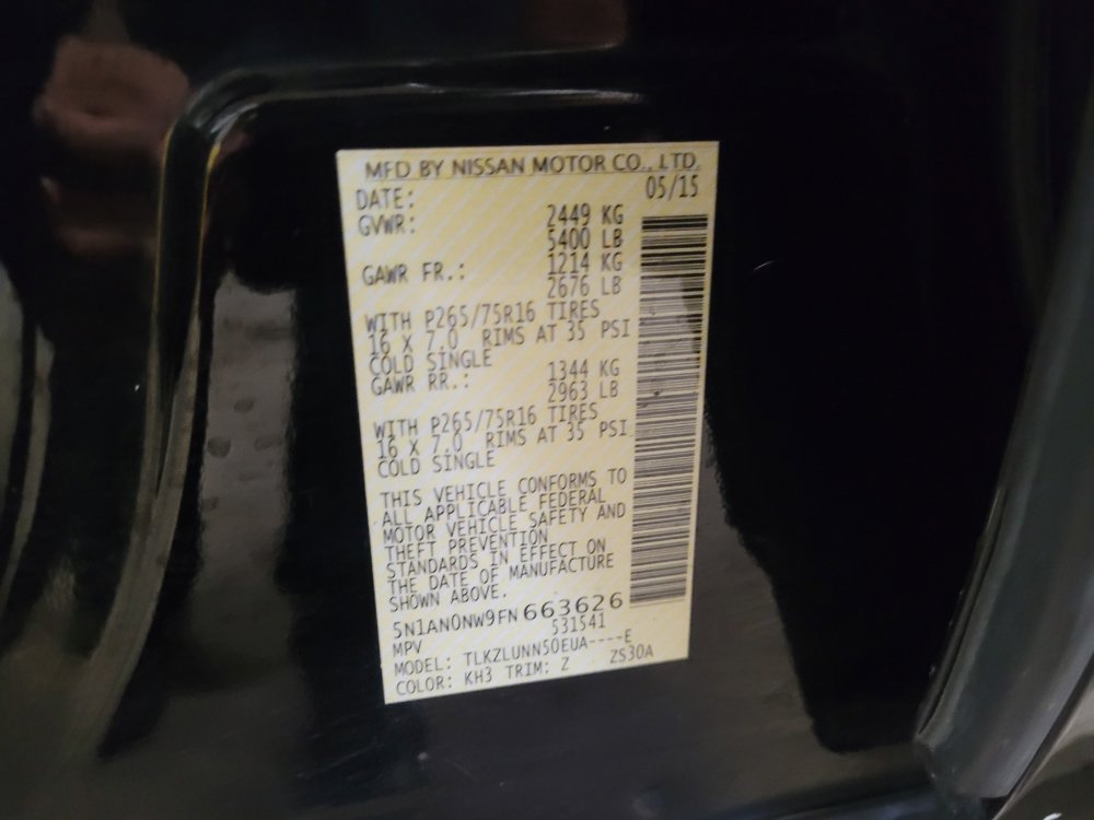 Used 2015 Nissan Xterra PRO-4X AWD/4WD image 33