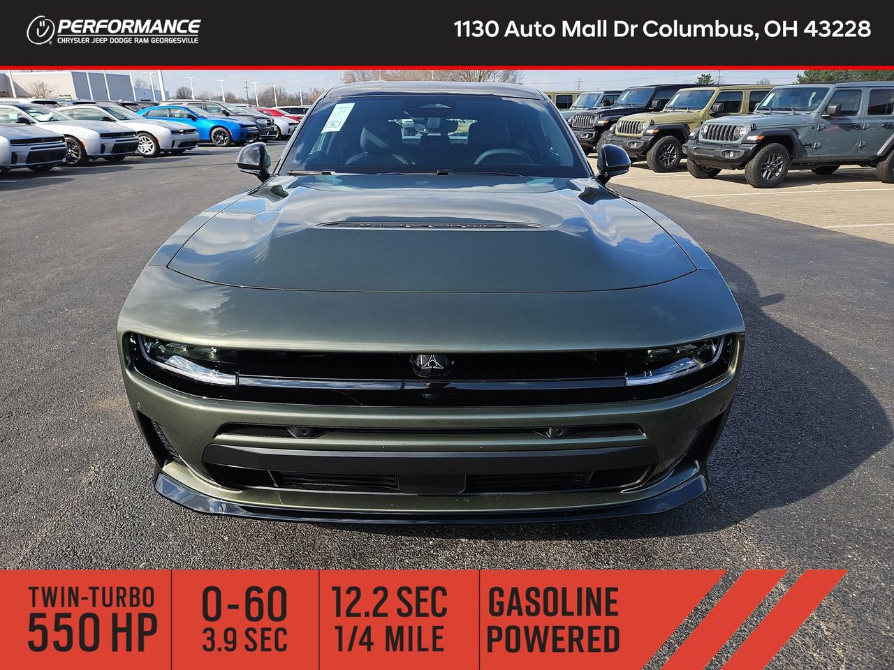 New 2026 Dodge Charger Scat Pack w/ Blacktop Package AWD/4WD image 2