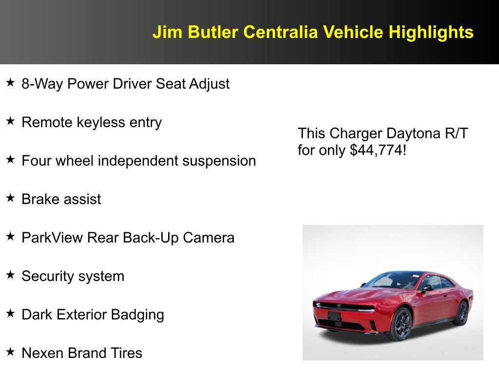 New 2025 Dodge Charger R/T w/ Quick Order Package 25M R/T image 15