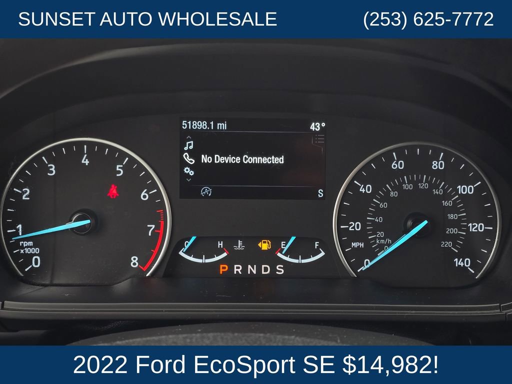 Used 2022 Ford EcoSport SE image 27
