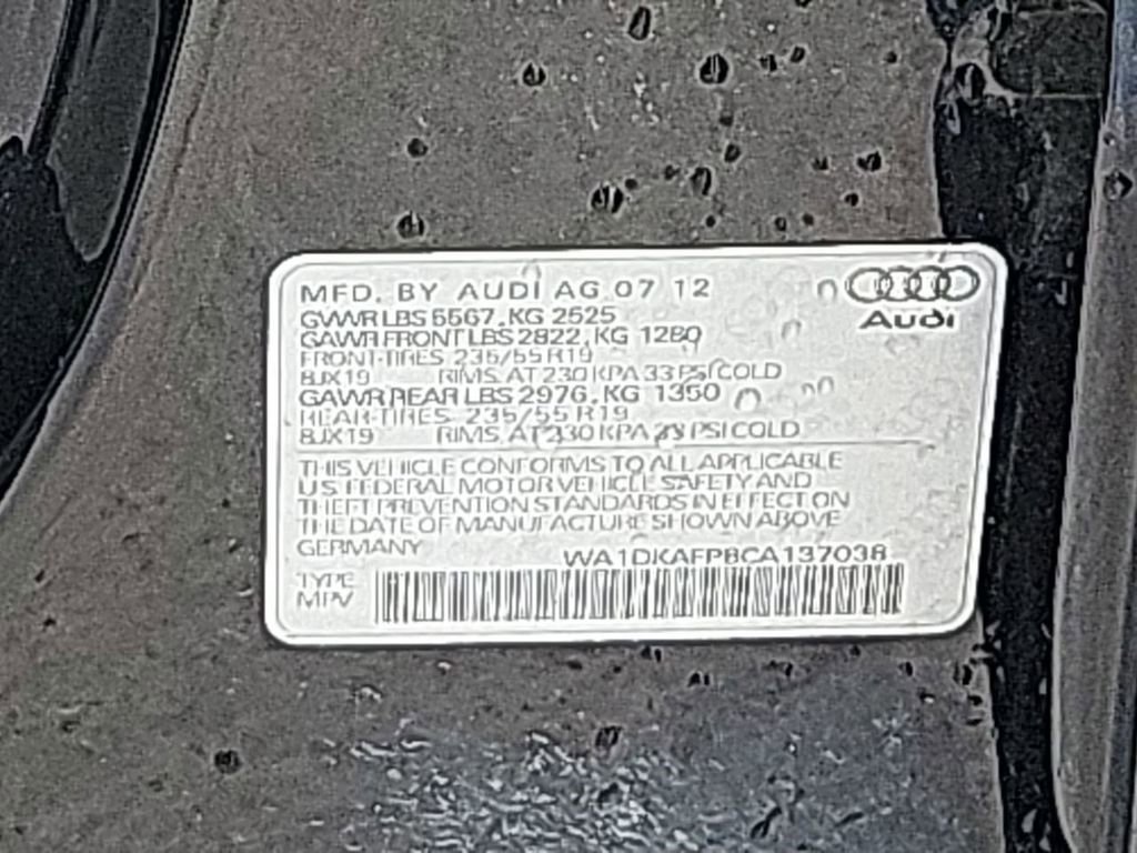 Used 2012 Audi Q5 3.2 Premium Plus image 40