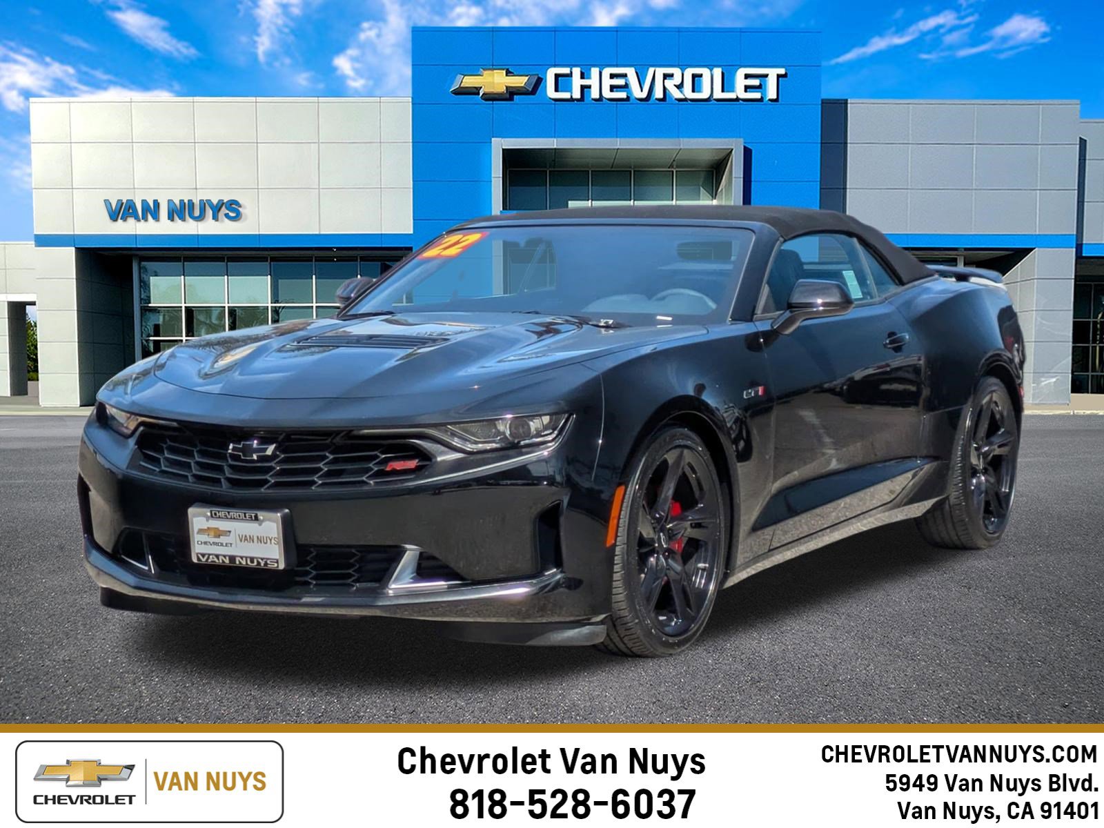 Certified 2022 Chevrolet Camaro LT w/ RS Package image 1