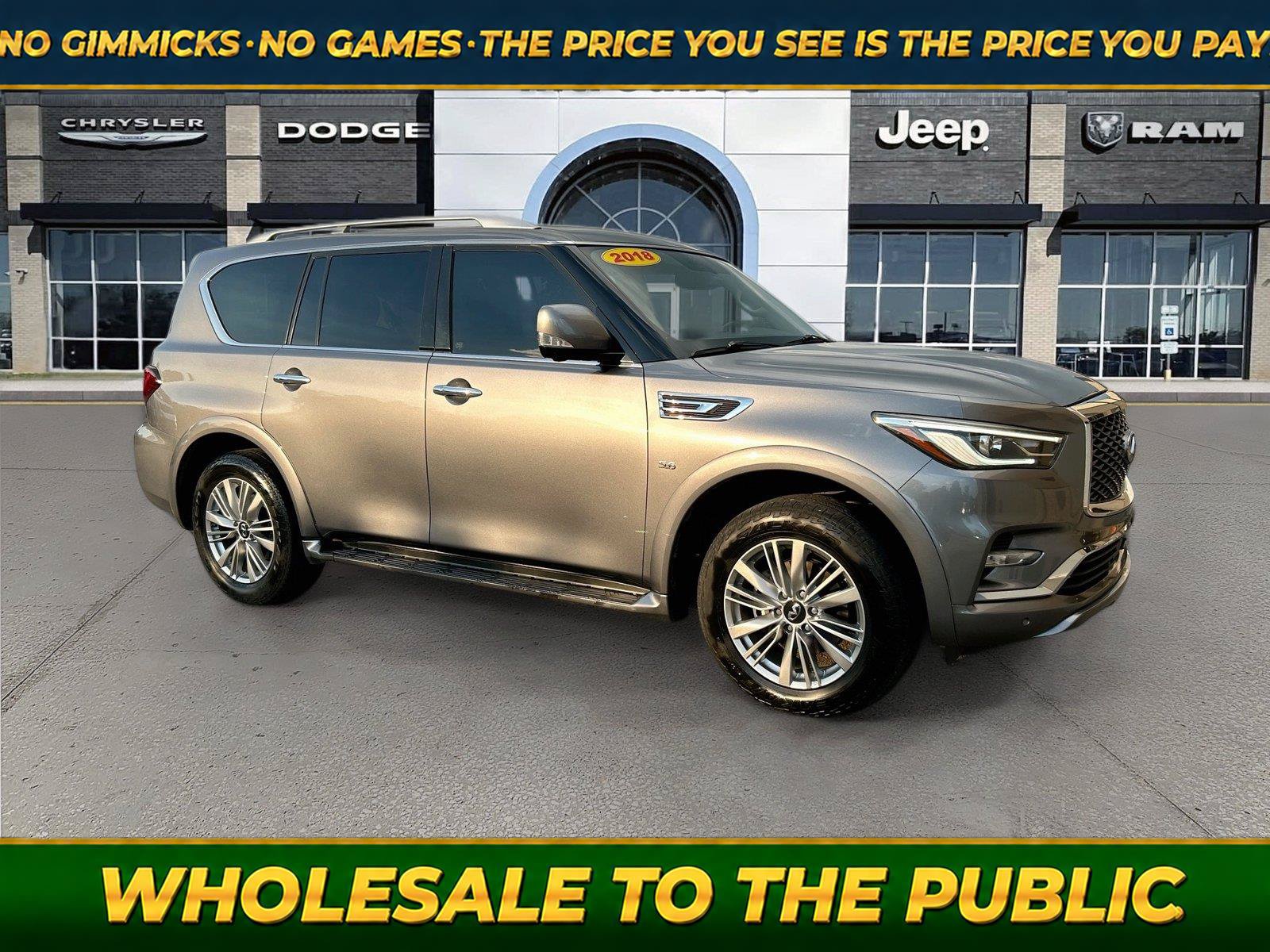 Used 2018 INFINITI QX80 4WD image 1