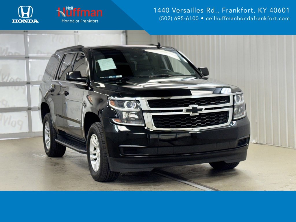 Used 2017 Chevrolet Tahoe LT