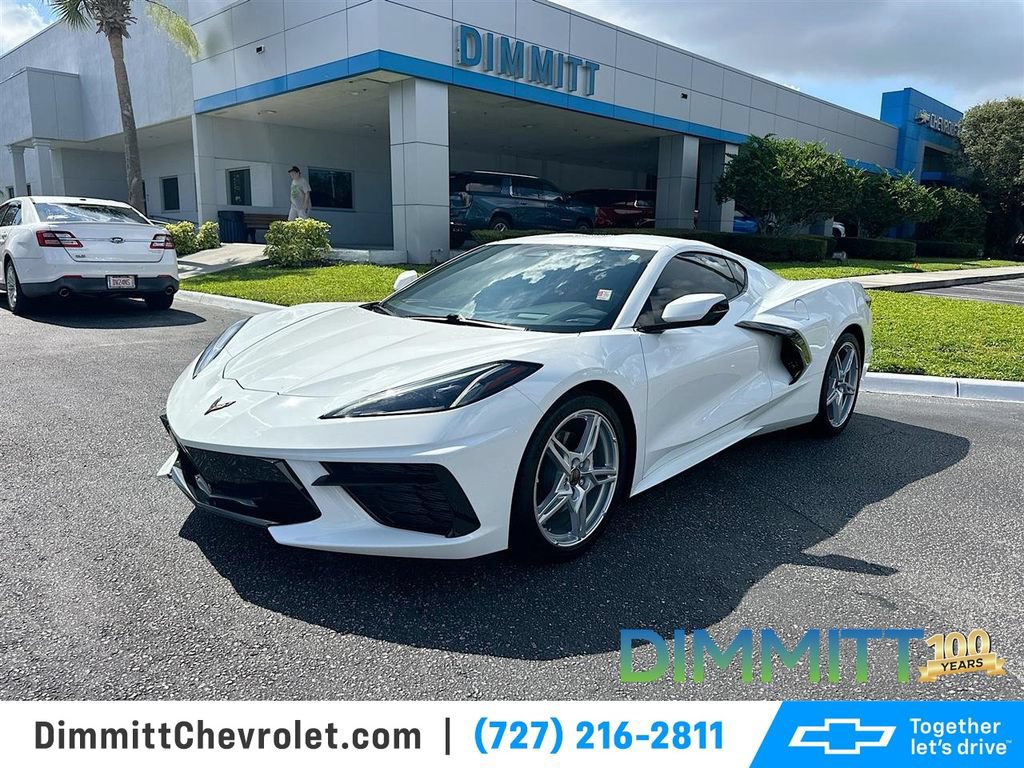 Certified 2024 Chevrolet Corvette Stingray Preferred Cpe w/ Battery Protection Package RWD image 1