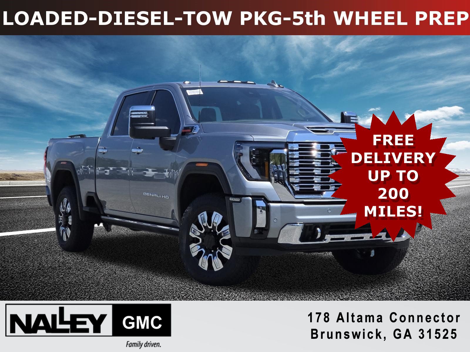 New 2026 GMC Sierra 2500 Denali w/ Denali Reserve Package