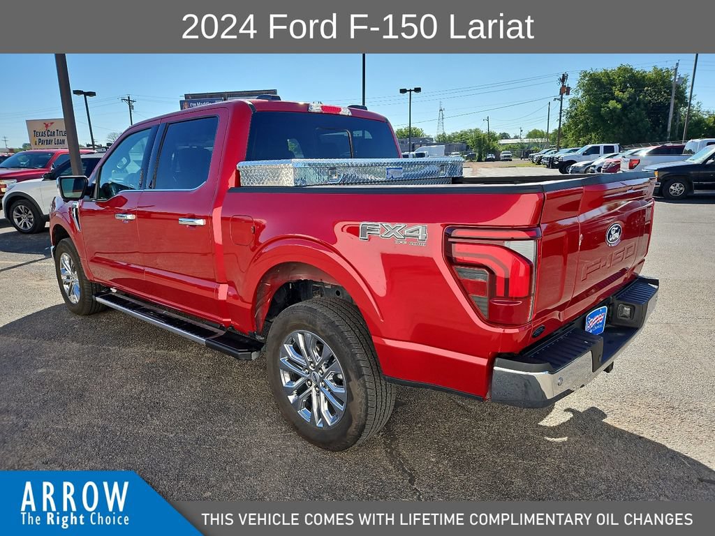 Used 2024 Ford F150 Lariat w/ Bed Utility Package AWD/4WD image 8