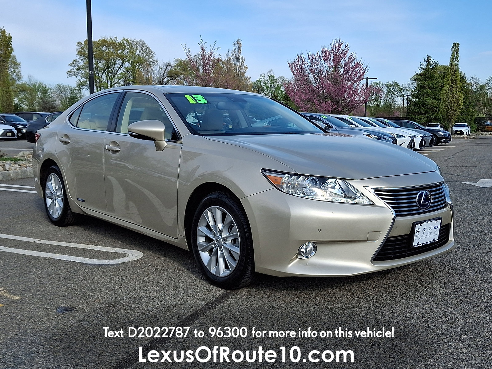 Used 2013 Lexus ES 300h w/ Luxury Pkg FWD image 1