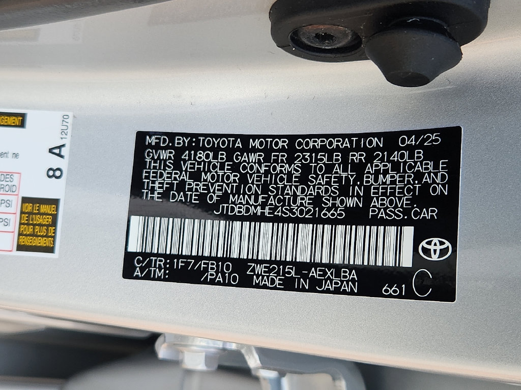 Certified 2025 Toyota Corolla LE w/ LE Premium Package AWD/4WD image 29