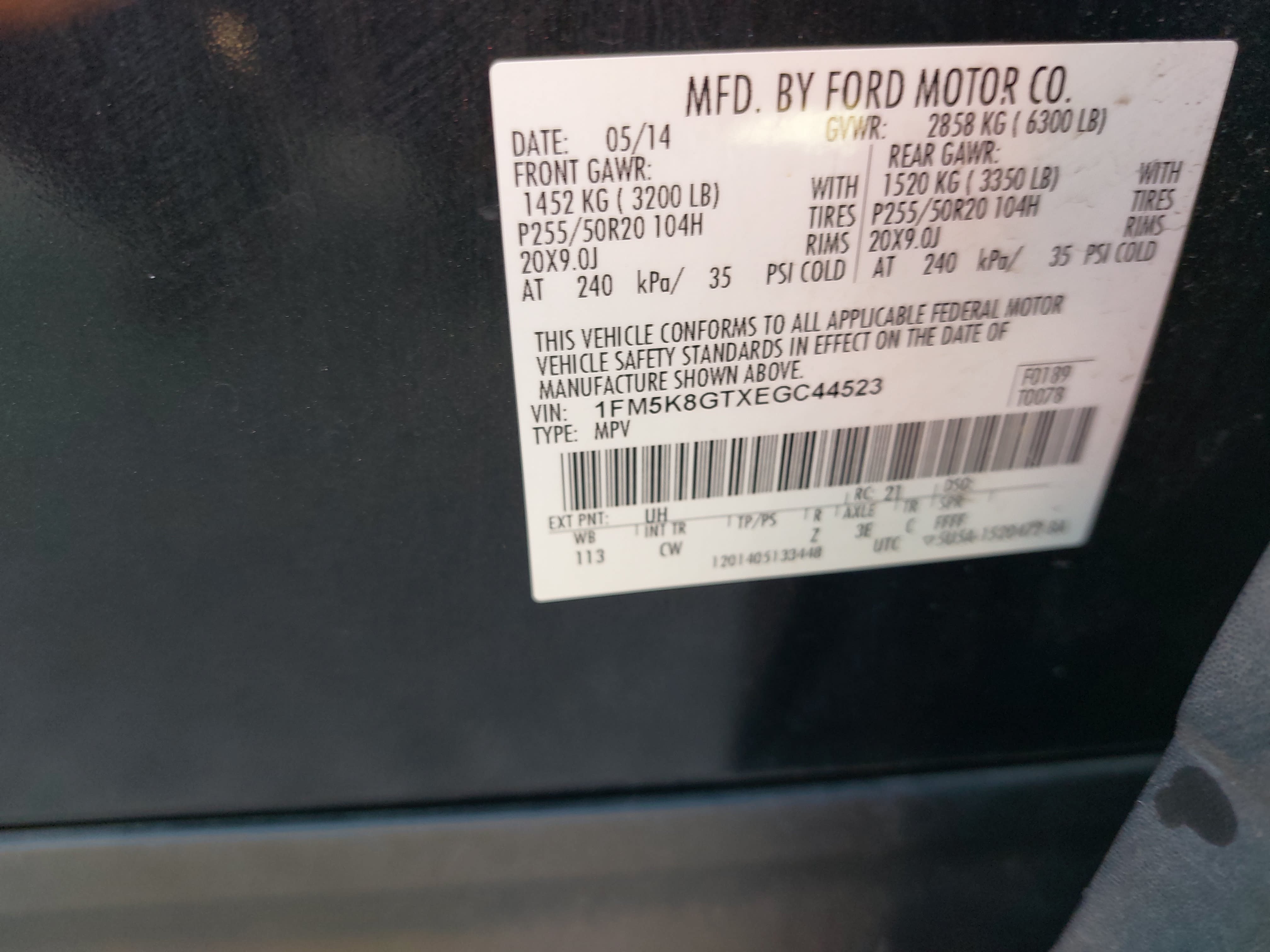 Used 2014 Ford Explorer Sport w/ Equipment Group 401A AWD/4WD image 37