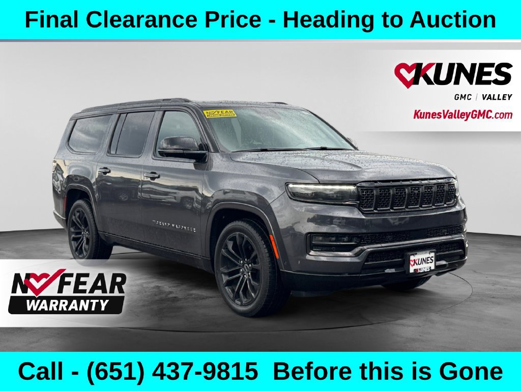 Used 2024 Jeep Grand Wagoneer L Series II w/ Quick Order Packagew 28T AWD/4WD image 1