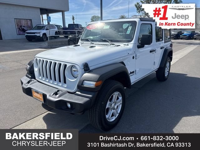 Certified 2022 Jeep Wrangler Unlimited Sport AWD/4WD image 1