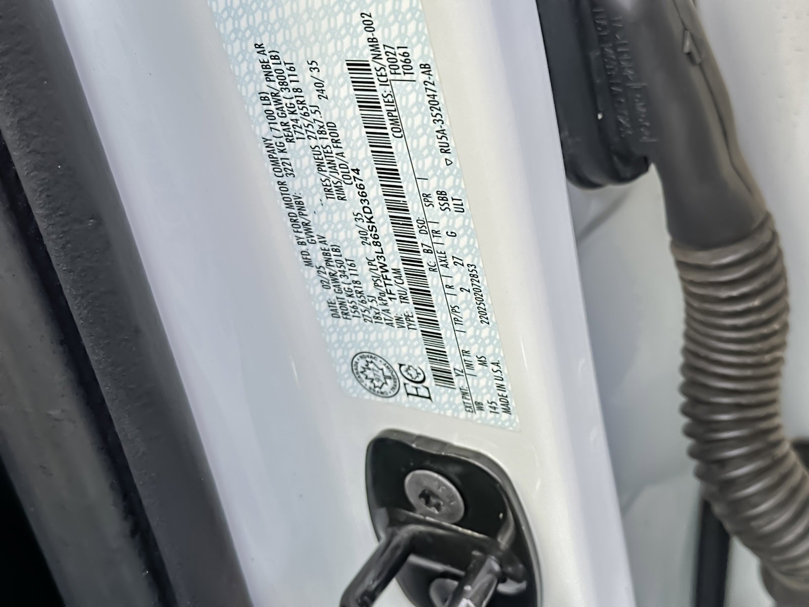 Used 2025 Ford F150 XLT w/ Equipment Group 301A Standard image 25