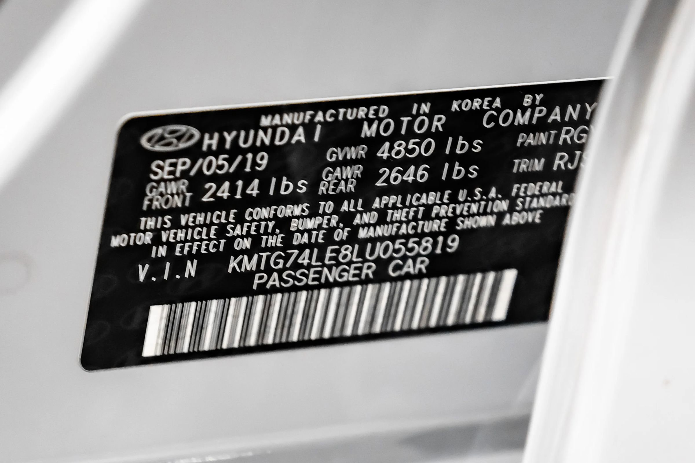 Used 2020 Genesis G70 3.3T w/ Elite Package image 51