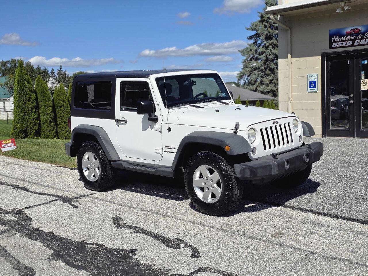 Used 2014 Jeep Wrangler Sport w/ Quick Order Package 24S AWD/4WD image 3