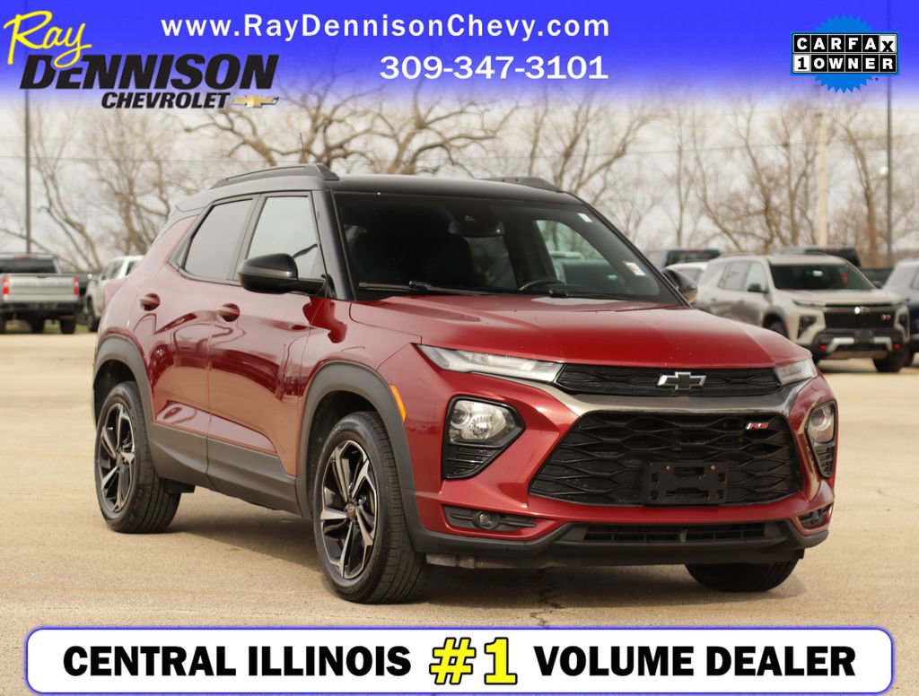Used 2021 Chevrolet TrailBlazer RS w/ Technology Package FWD image 1