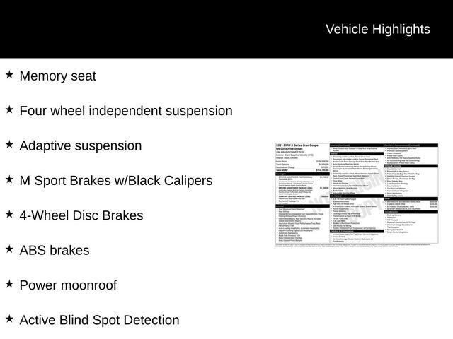 Used 2021 BMW M850i Gran Coupe xDrive image 6
