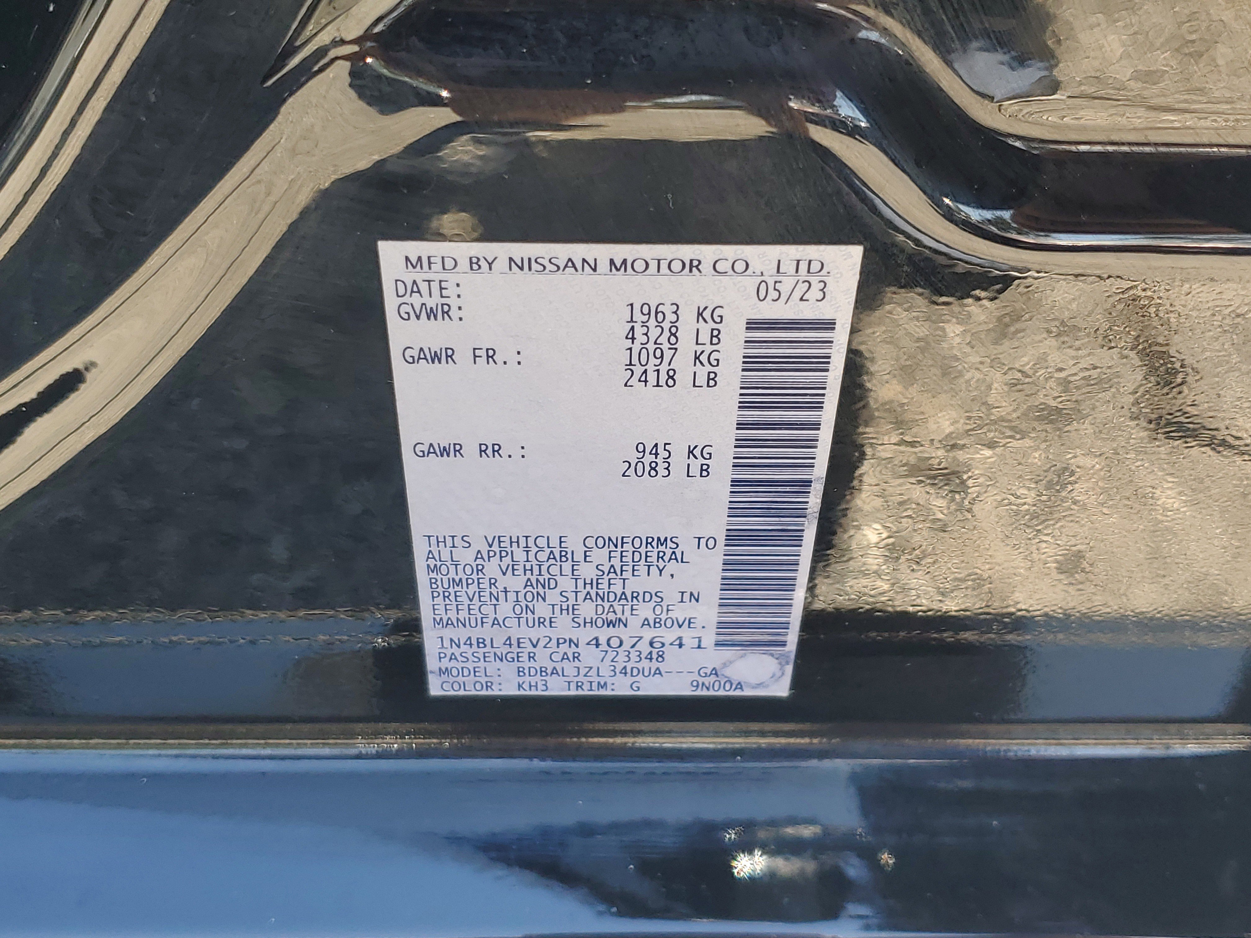 Certified 2023 Nissan Altima 2.5 SL image 27