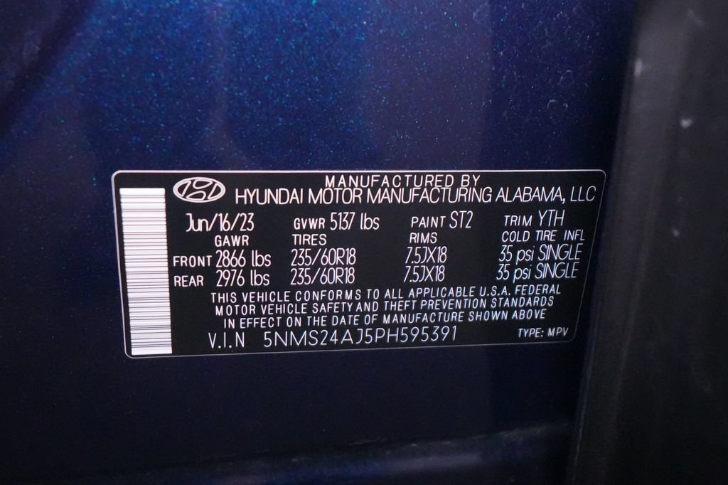 Used 2023 Hyundai Santa Fe SEL w/ Cargo Package FWD image 39