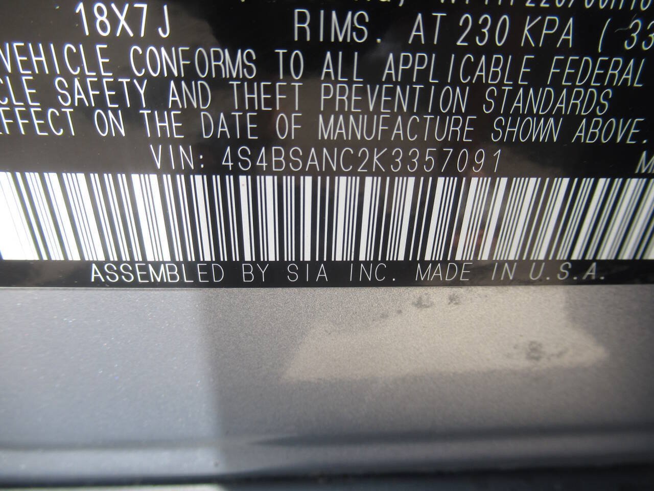 Used 2019 Subaru Outback 2.5i Limited AWD/4WD image 28