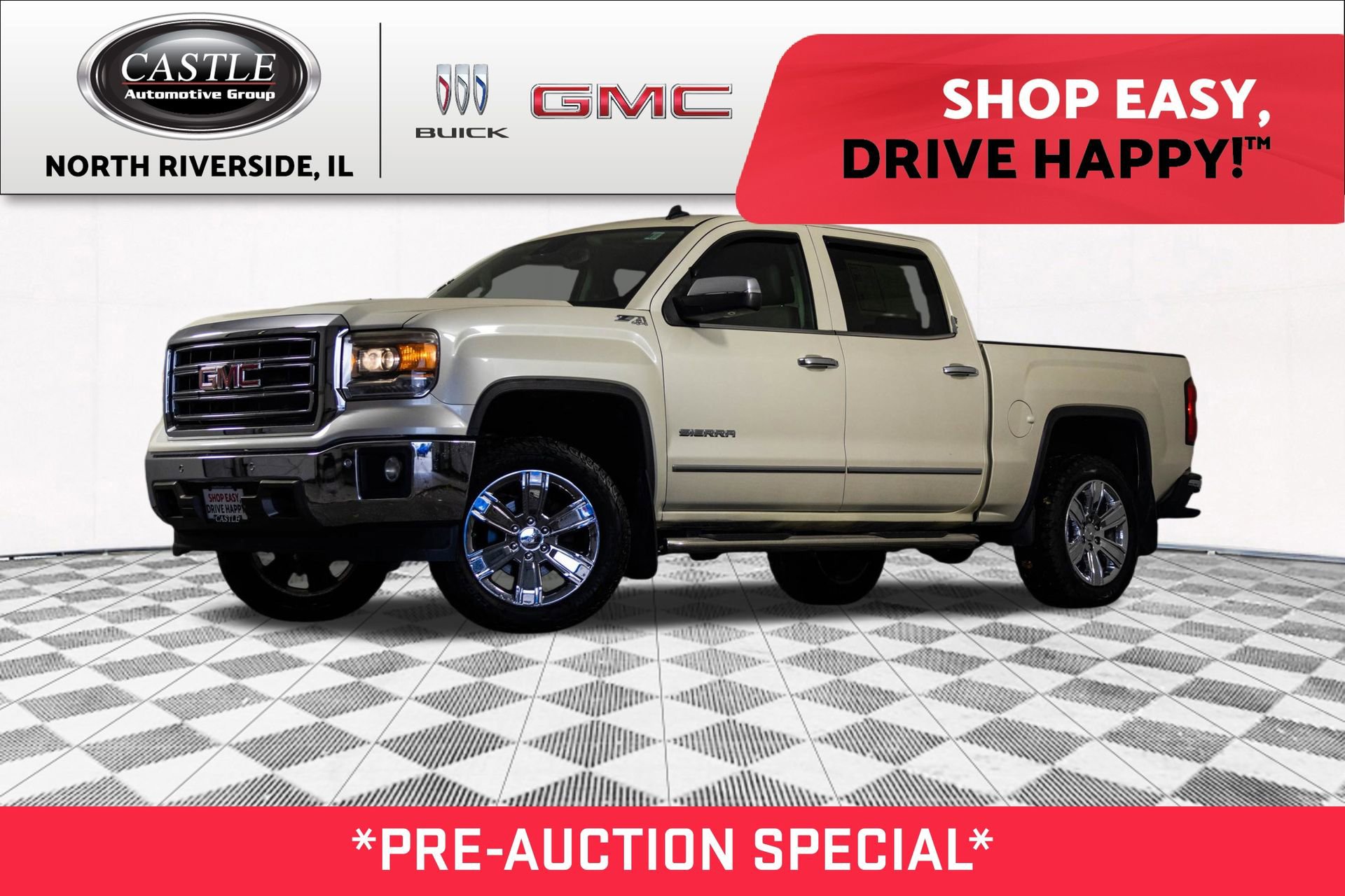 Used 2014 GMC Sierra 1500 SLT w/ Driver Alert Package