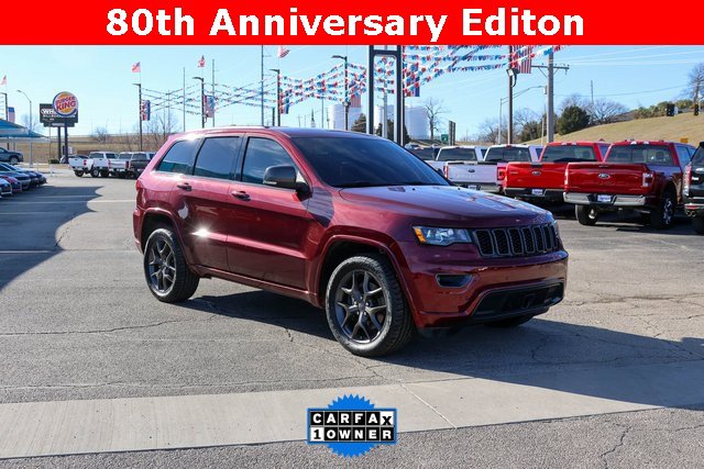 Used 2021 Jeep Grand Cherokee Limited w/ Quick Order Package 2GK 80th