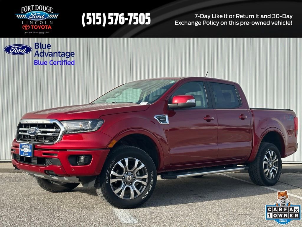 Certified 2021 Ford Ranger Lariat w/ Equipment Group 501A High image 1