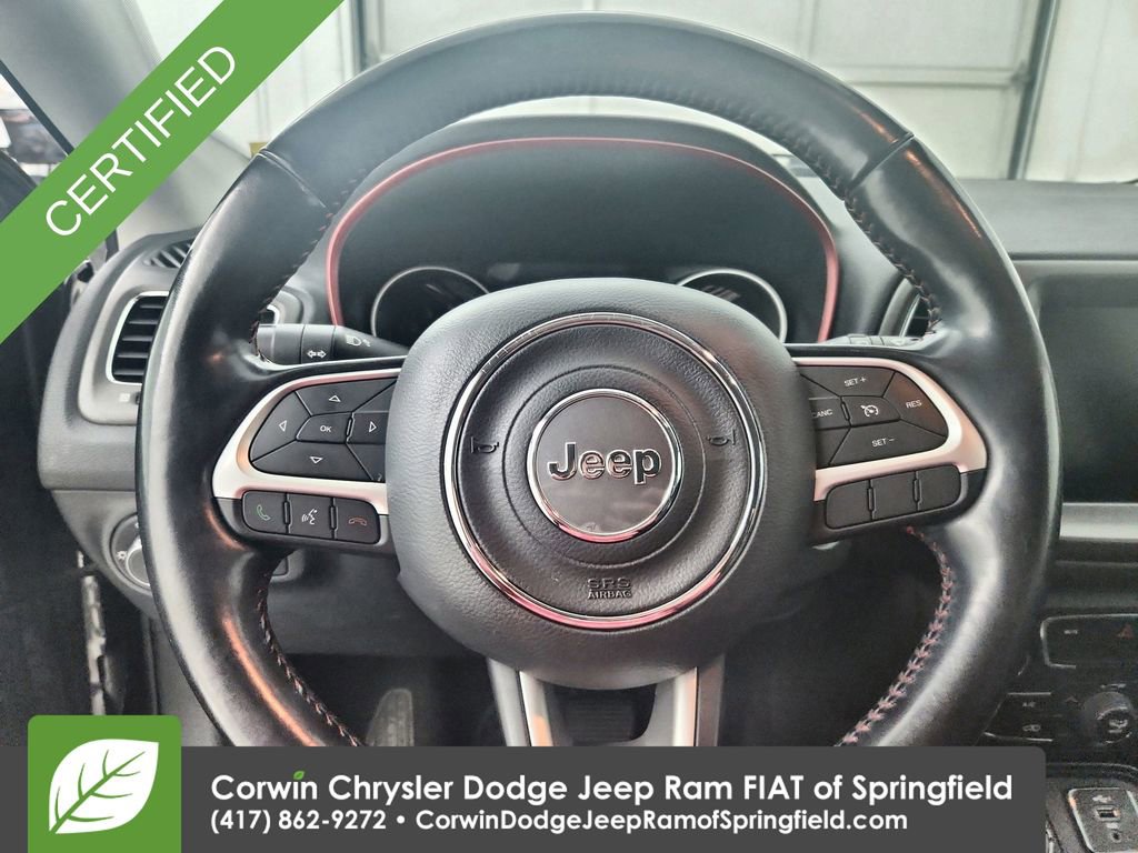 Certified 2020 Jeep Compass Trailhawk w/ Cold Weather Group image 21