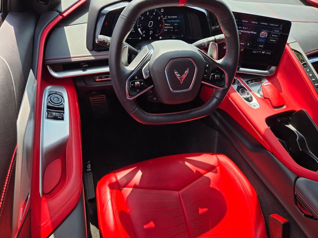 Used 2022 Chevrolet Corvette Stingray Preferred Cpe w/ Engine Appearance Package image 7