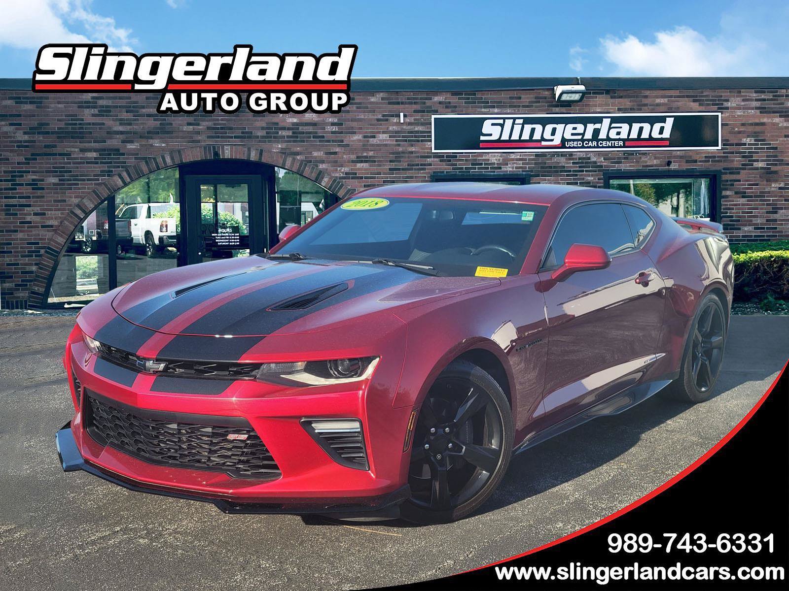 Used 2018 Chevrolet Camaro SS RWD image 1