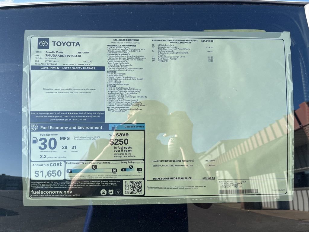 New 2026 Toyota Corolla Cross XLE image 49