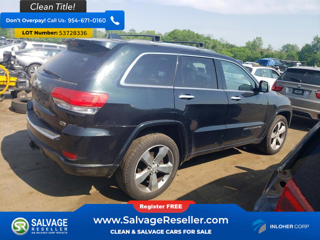 Used 2014 Jeep Grand Cherokee Overland w/ Advanced Technology Group AWD/4WD image 4