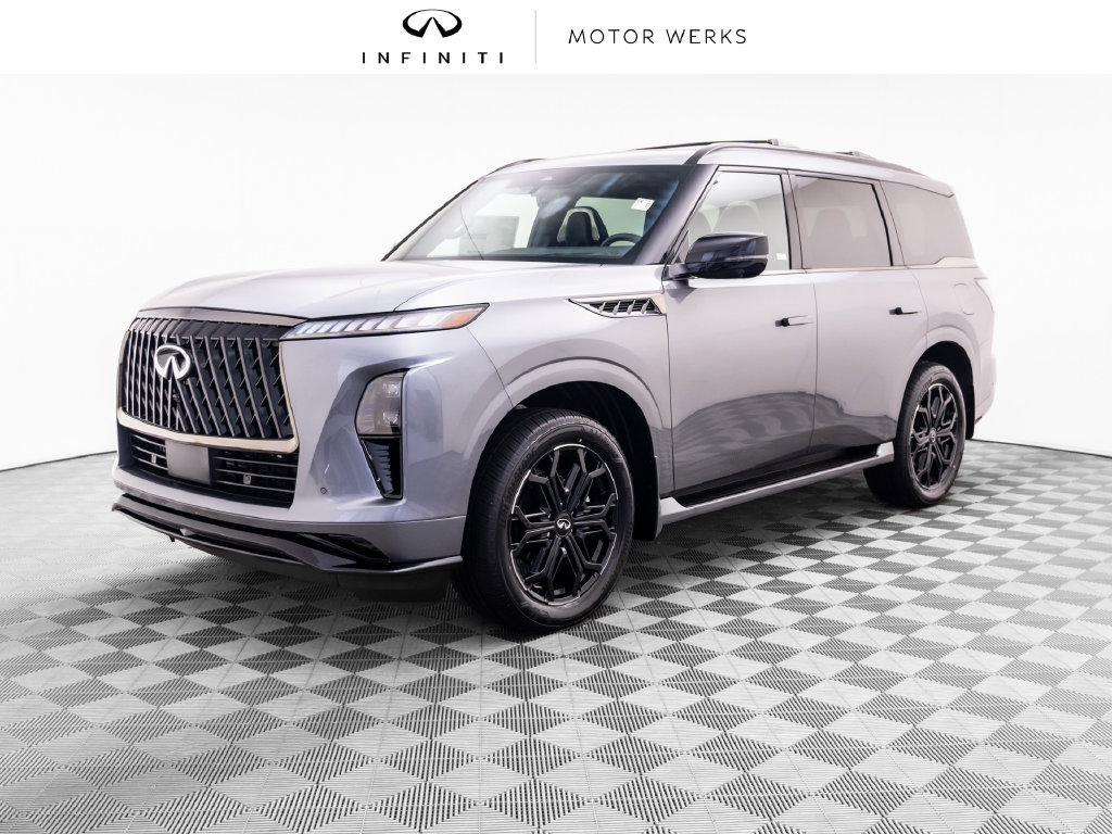 New 2027 INFINITI QX80 Sensory w/ Sport Exterior Package AWD/4WD 360° Tour