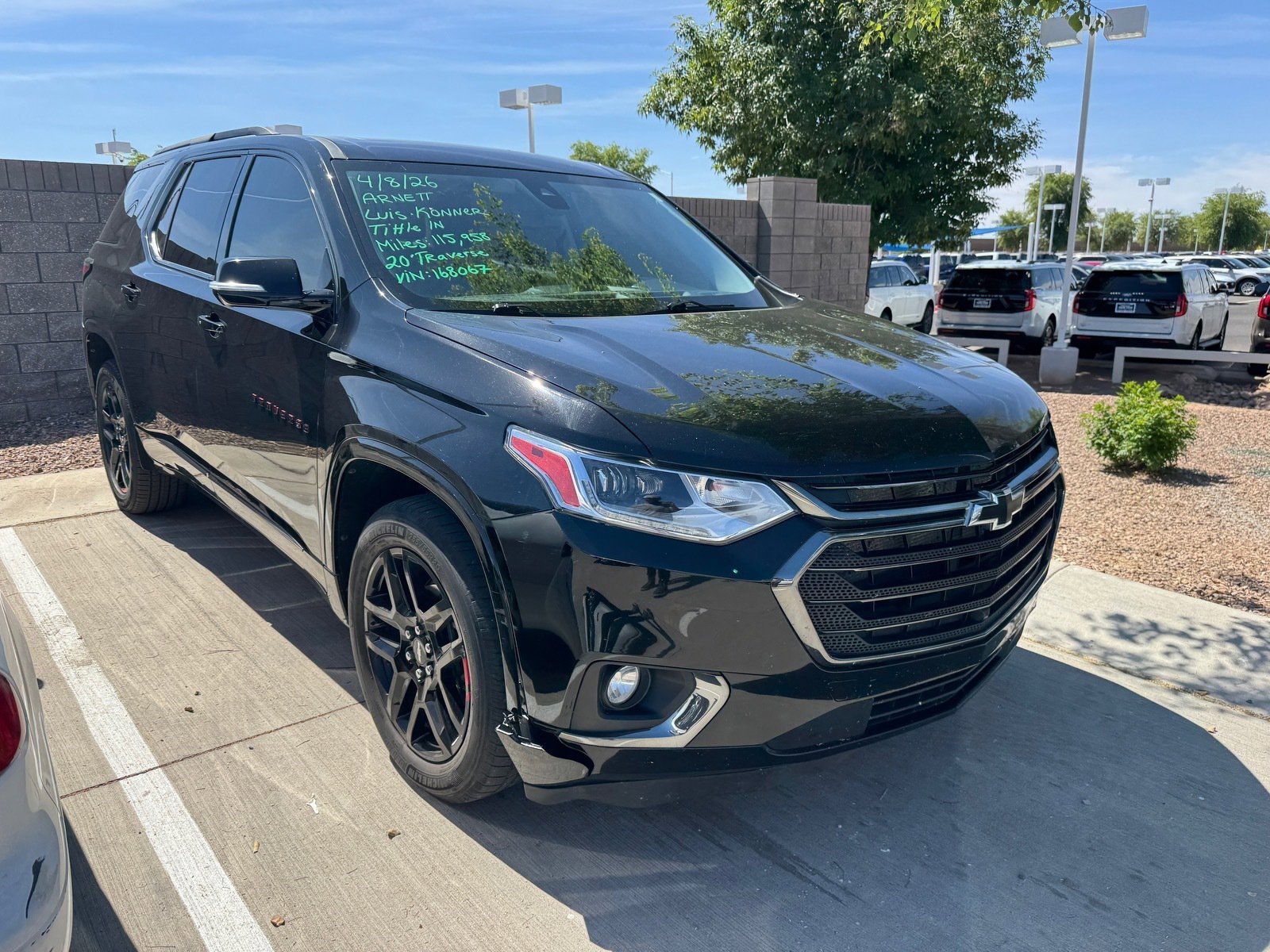 Used 2020 Chevrolet Traverse Premier w/ Redline Edition FWD image 4