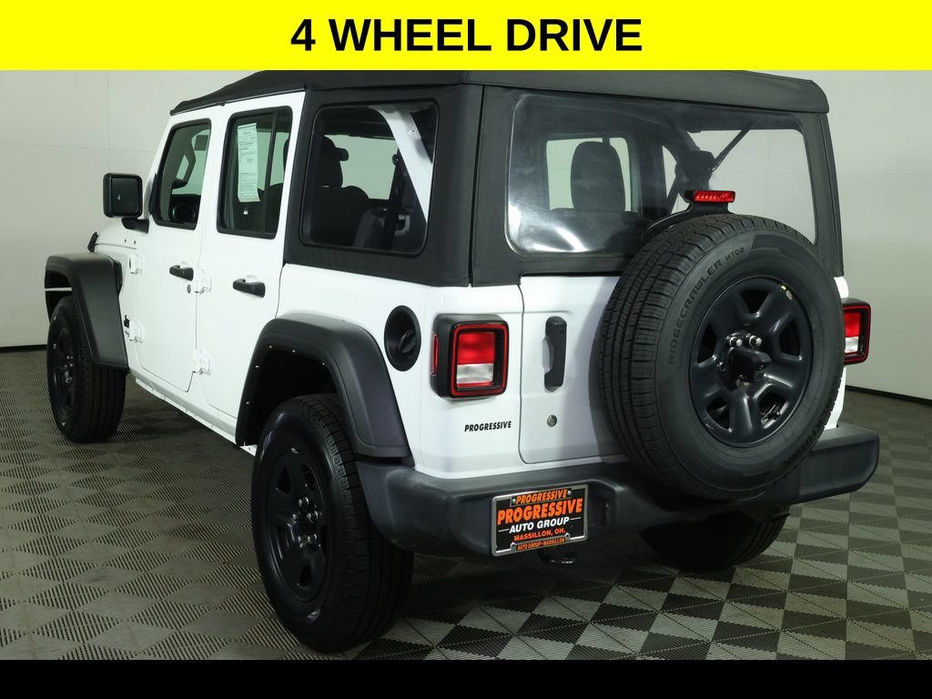 Used 2022 Jeep Wrangler Unlimited Sport AWD/4WD image 4
