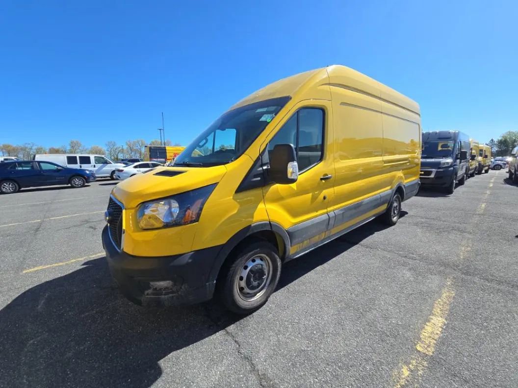 Used 2021 Ford Transit 250 148 High Roof Extended w/ Parcel Delivery Package RWD image 1